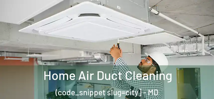  Home Air Duct Cleaning (code_snippet slug=city] - MD